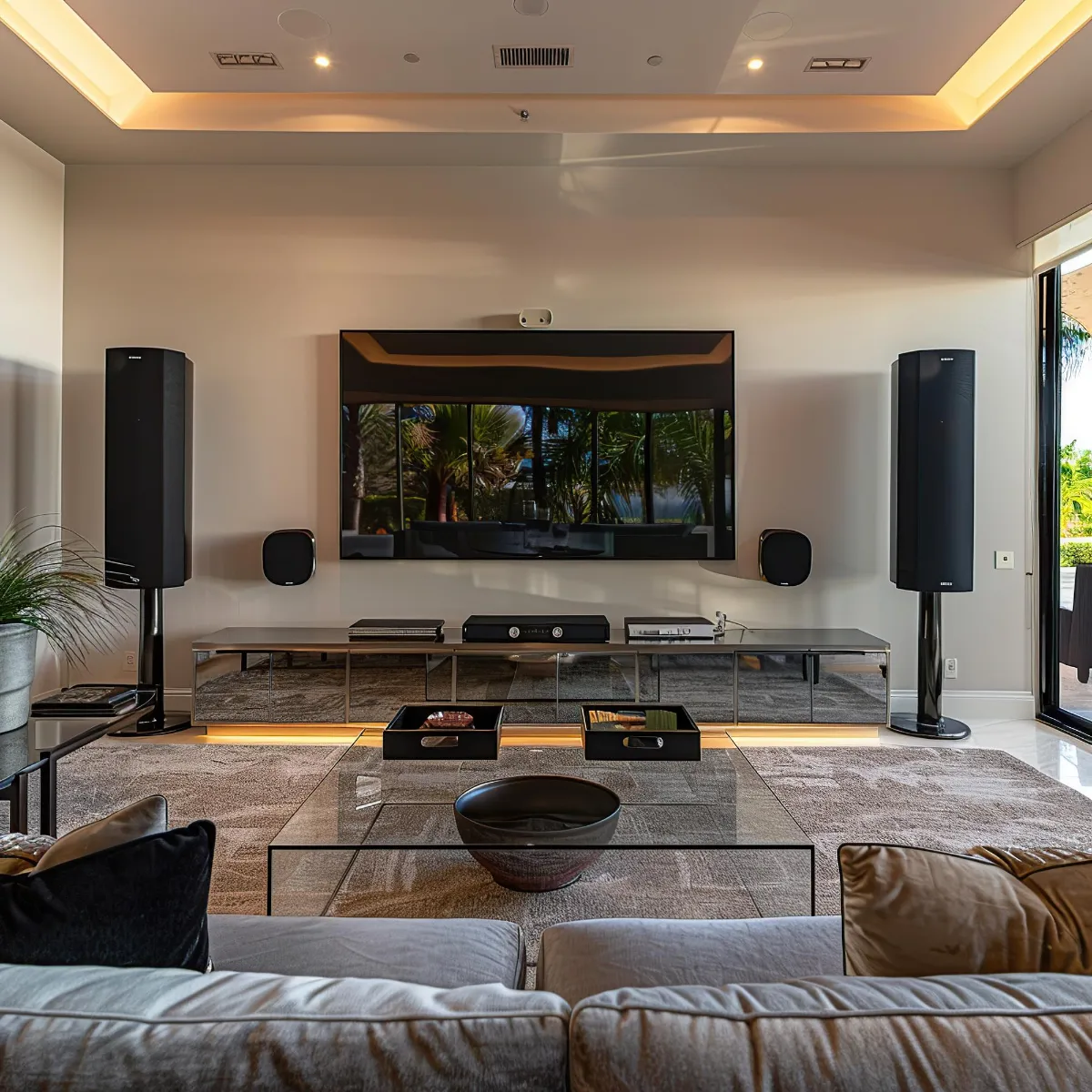 Instalação de sala profissional