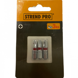 Screwdriver Bit Strend Pro S2, PH3, Conjunto de 3 Peças