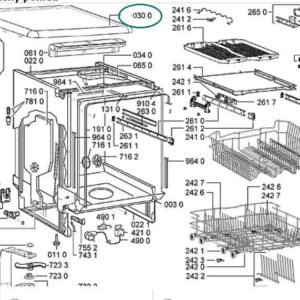 Superior Prato para Máquinas de Lavar Loiça Whirlpool Indesit - 480140100937