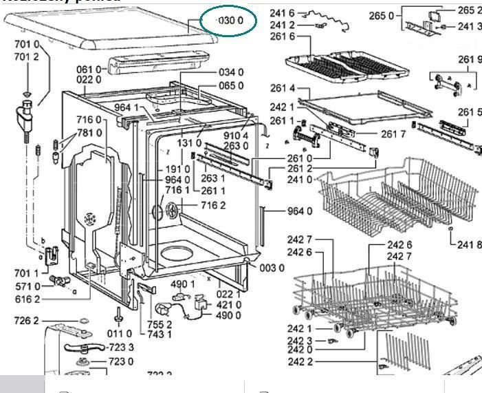 Superior Prato para Máquinas de Lavar Loiça Whirlpool Indesit – 480140100937