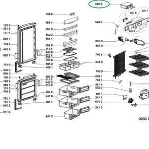 Módulo Eletrónico Whirlpool 481221470027 - Frigorífico