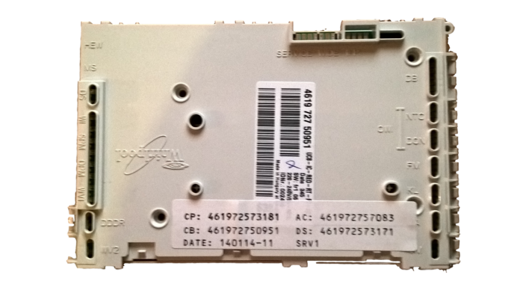 Módulo Eletrónico Whirlpool 480140102482 – Máquina de Lavar Loiça