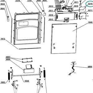 Módulo Eletrónico Whirlpool 482000014082 - Máquina de Lavar Loiça