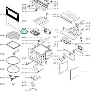 Módulo Eletrónico Whirlpool 481010800068 - Micro-ondas