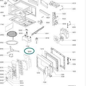 Módulo Eletrónico Whirlpool 481220988136 - Micro-ondas