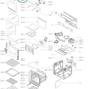 Painel Whirlpool 481010401042 - Forno