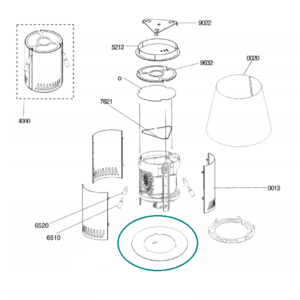 Tampa Whirlpool 481244269749 - Exaustor