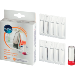 Wpro Kit Anticalcário para Ferro (1 Stick de Limpeza + 10 Ampolas) — C00380143