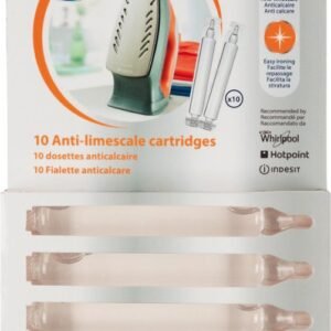 Wpro SIM010 — Pack de 10 Ampolas Anticalcário para Ferros e Centrais de Vapor