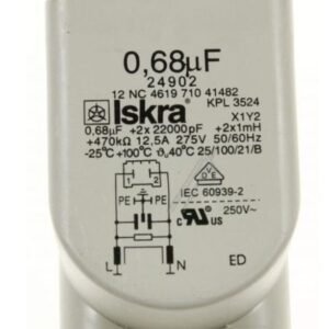 Condensador Whirlpool 481212118285 - Máquina de Lavar Roupa