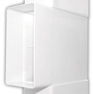 Plástico quadrado T-Piece 110 x 55 mm