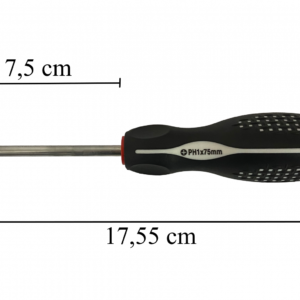 Cross Head Screwdriver, PH1x075MM, Strend PRO CX552,2