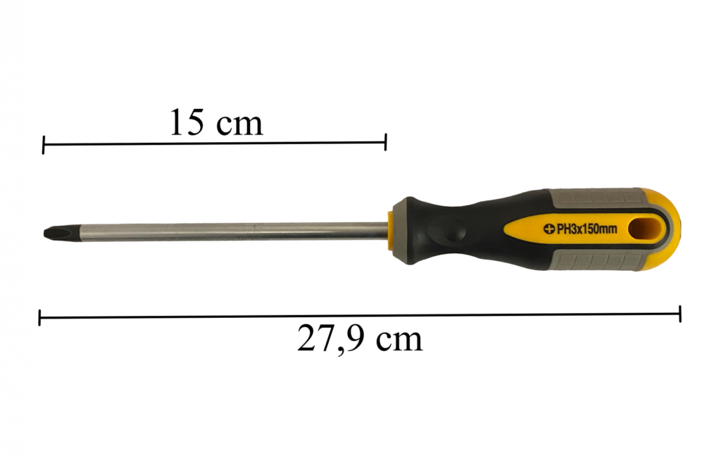 Cross Head Screwdriver, PH3/8x150MM, Strend PRO CX372,2