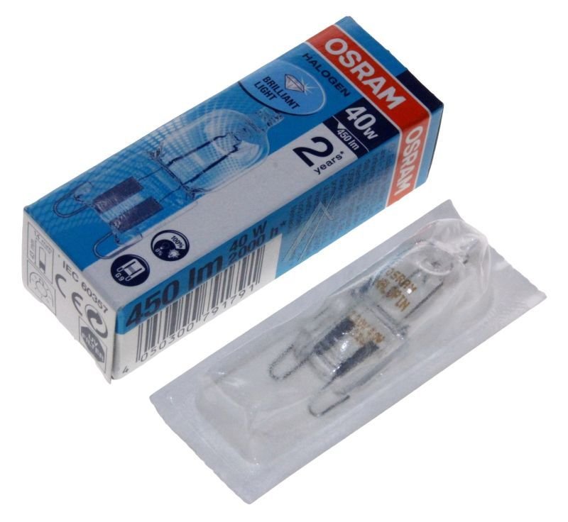 G9 LAMPADA HALOGENIO BAIXO CONSUMO 40W 300º
