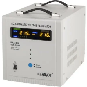 Kemot URZ3414 - Estabilizador de tensão AC automático 3000VA