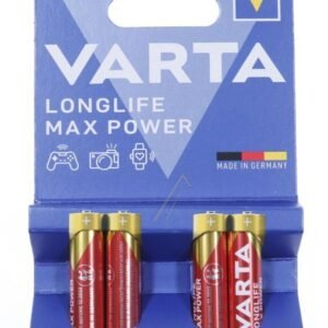 Pilhas Alcalinas AAA LR3 1,5 V Maxitech — Blister de 4