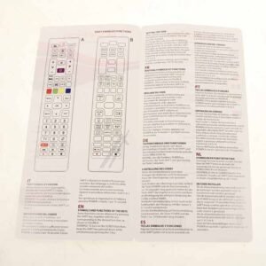 Telecomando Universal Superior SUPTRB018 para TVs Telefunken e Vestel