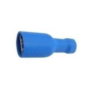 Faston Tomada Blue, Fully Insulated, 6,3MM