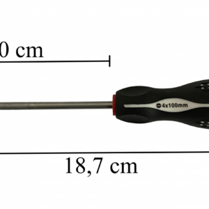 Plano Head Screwdriver, 4x100MM, Strend PRO CX552,1